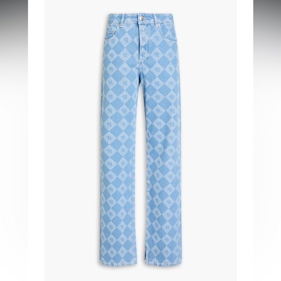 BNWT Nanushka Maeson/mid-rise/straight leg with inner slit size 25 $300 off - Picture 2 of 6